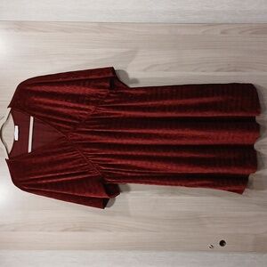 NWOT Ces Femme Women's Velvet Dress Size: Large